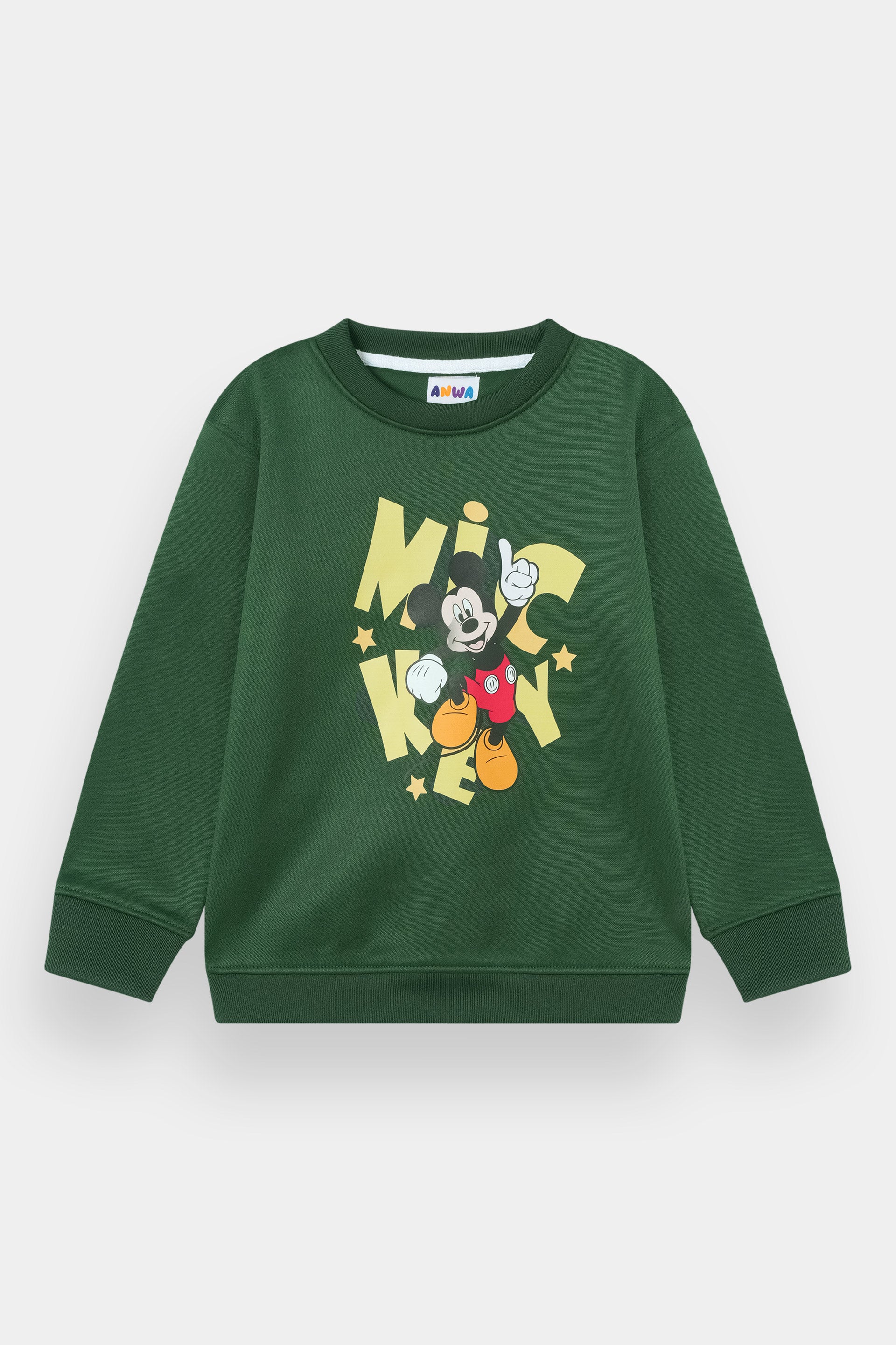 Stylish Mickey Print Winter Tracksuit