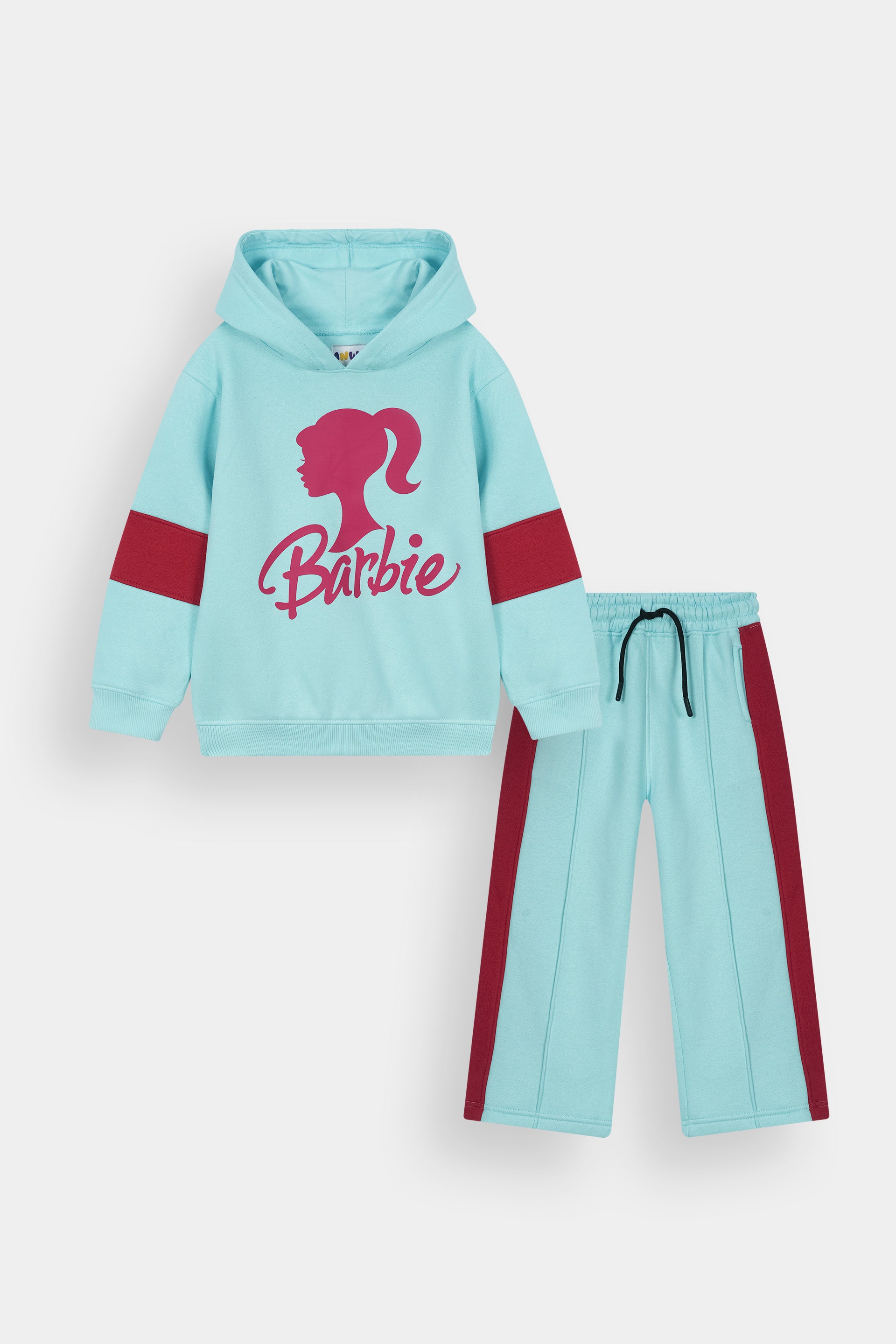 Barbie Print Warm Girls Tracksuit