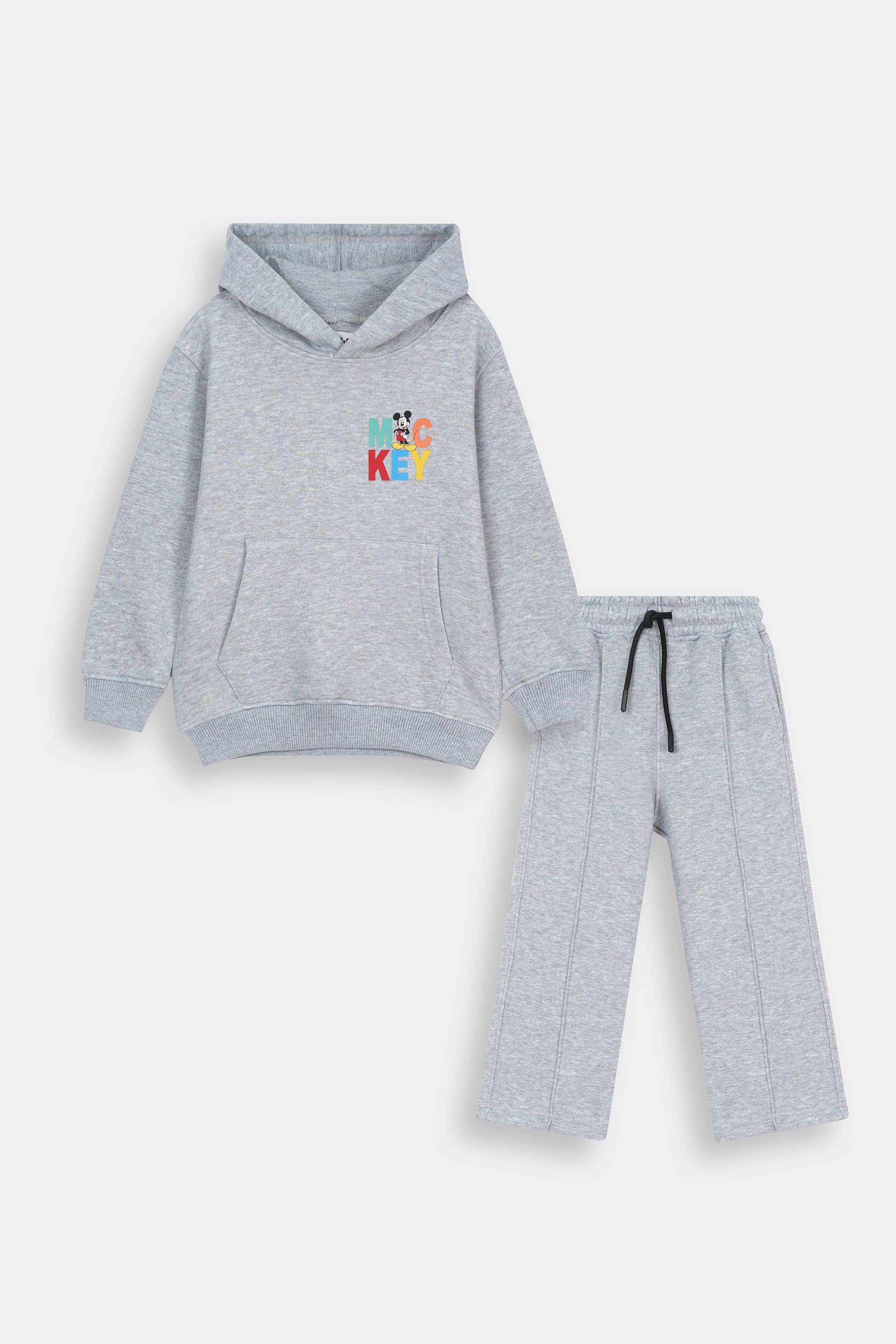 Mickey Print Hoodie Set
