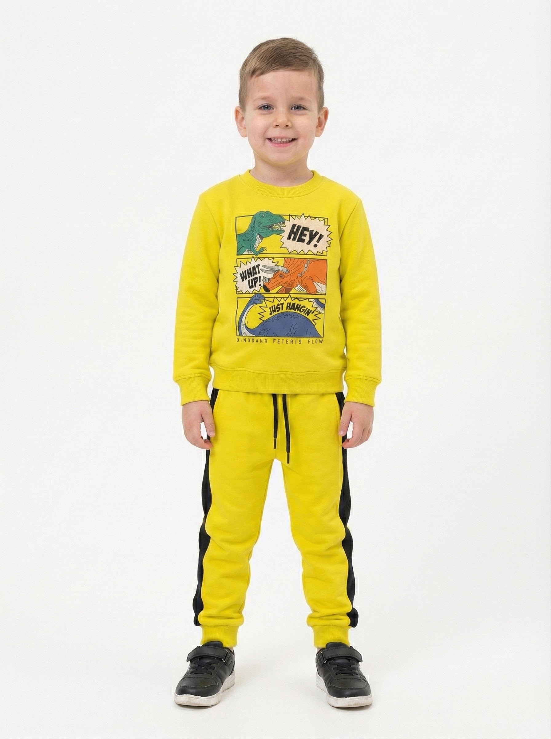 Dino Print Winter Tracksuit