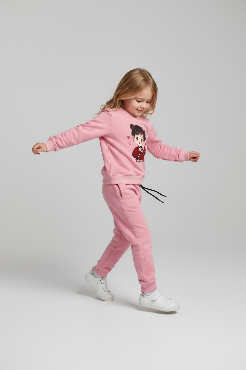 Baby Pink Princess Tracksuit