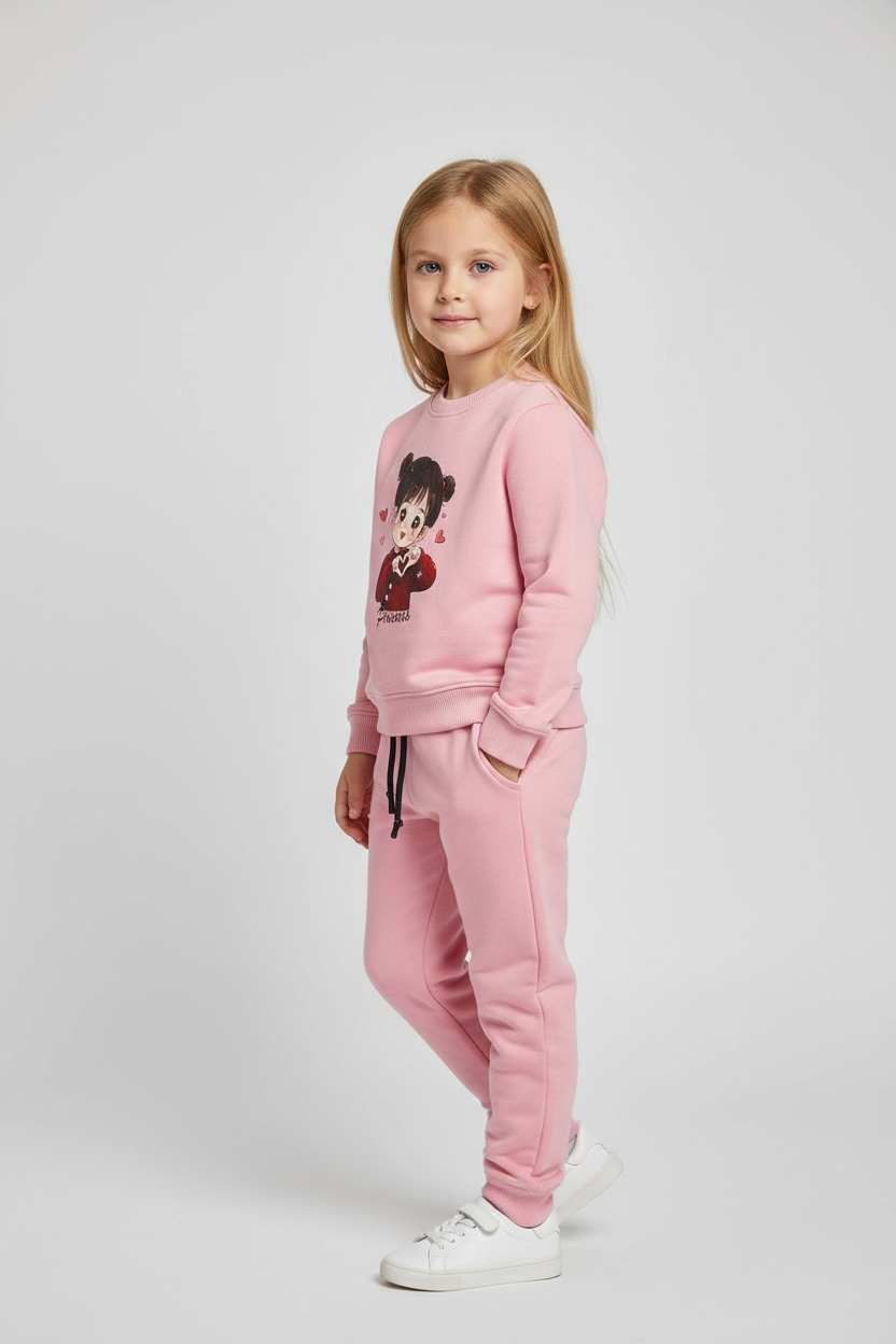 Baby Pink Princess Tracksuit