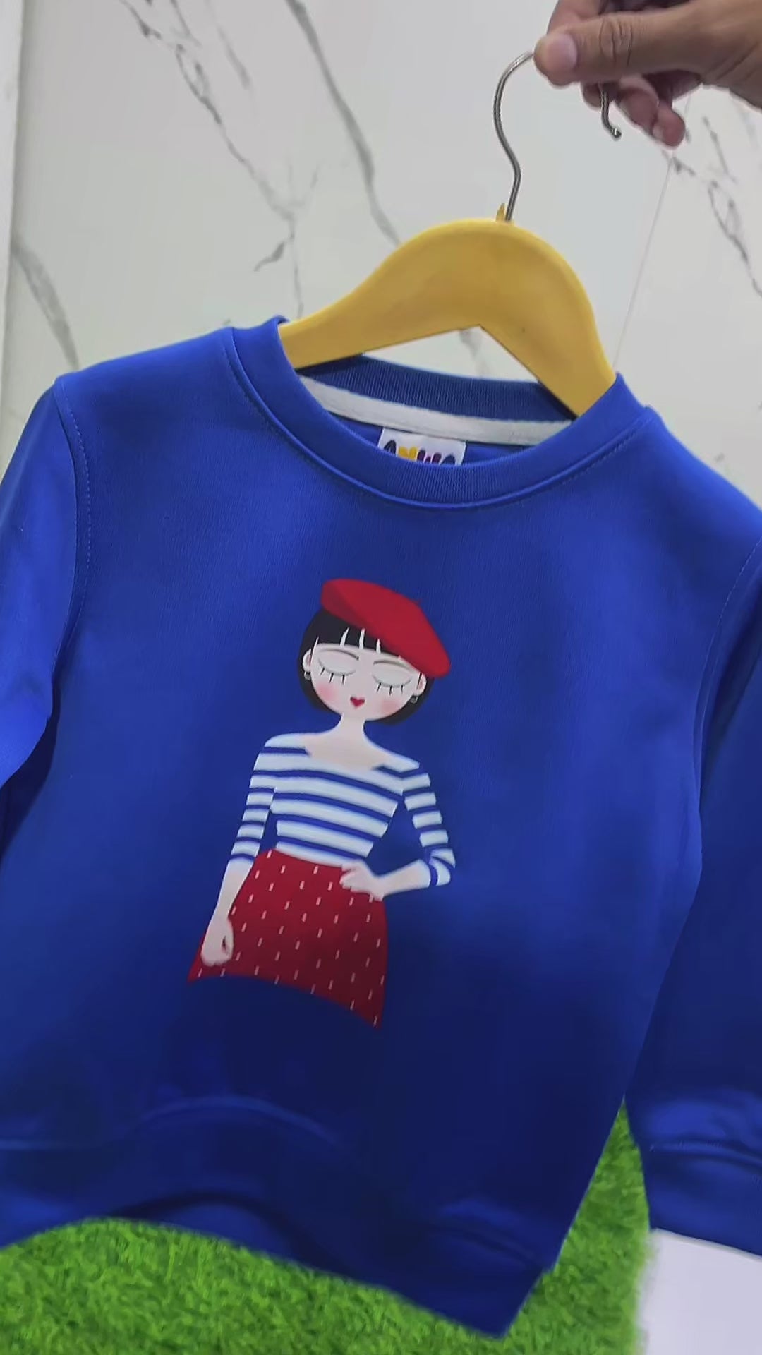 Paris Girl Print Tracksuit